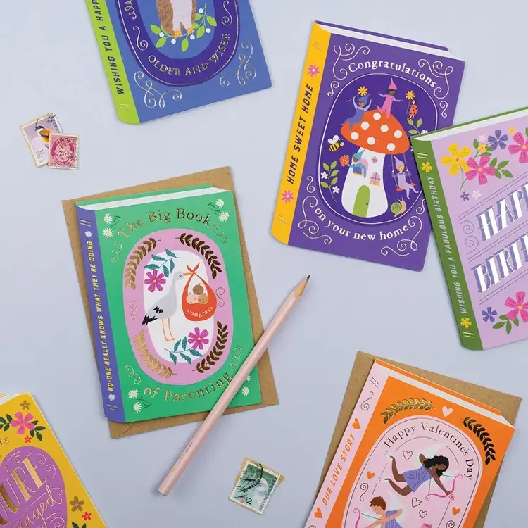 Mifkins Carte de souhaits - Livre - Nouveaux parents
