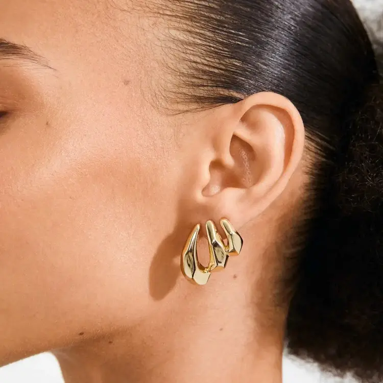 Pilgrim Boucle d'oreilles - Presence - Or