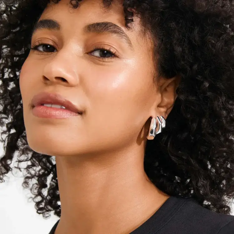 Pilgrim Boucle d'oreilles - Presence - Argent