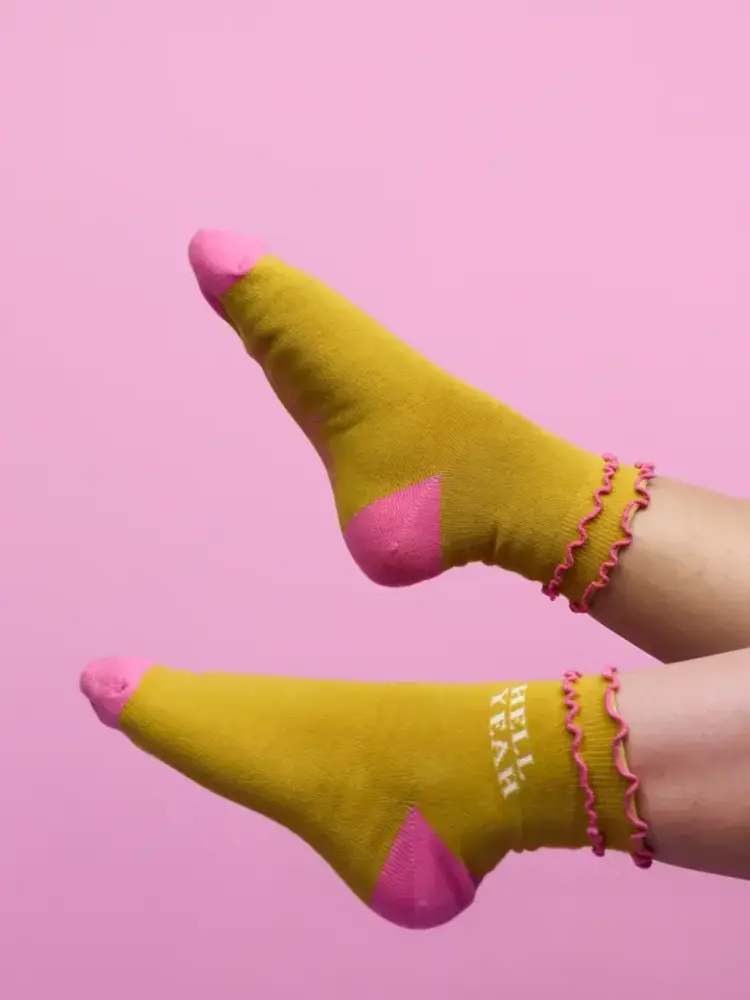 Talking out of turn Chaussettes à volants - Hell Yeah