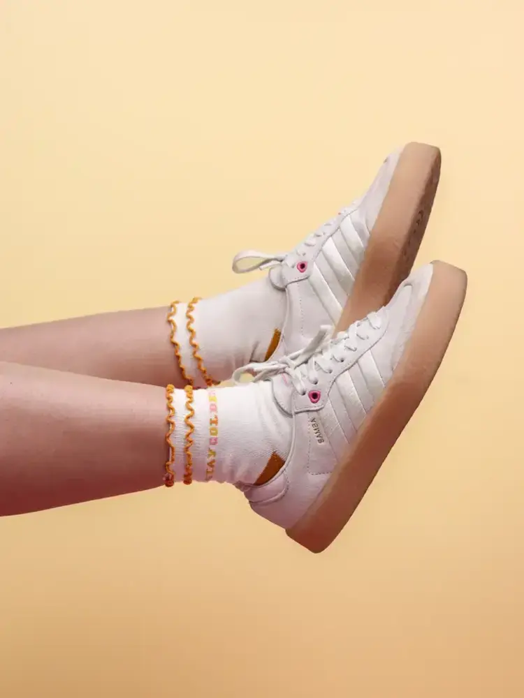 Talking out of turn Chaussettes à volants - Stay Golden