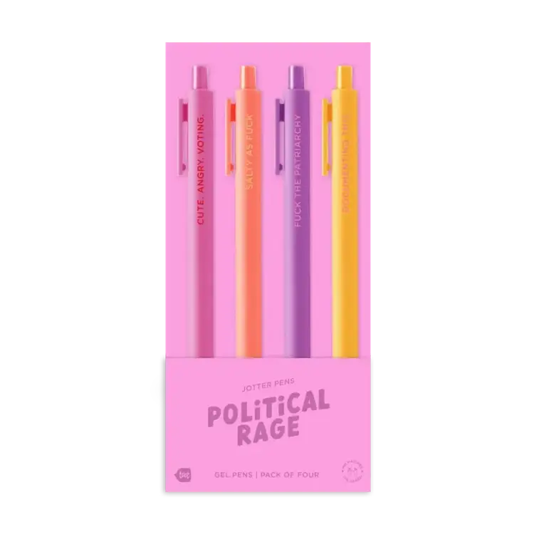Talking out of turn Ensemble de stylo Jotter - Political Rage