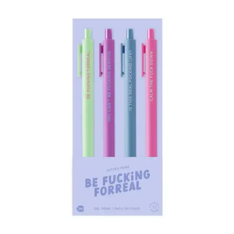 Talking out of turn Ensemble de stylo Jotter - Be fucking forreal
