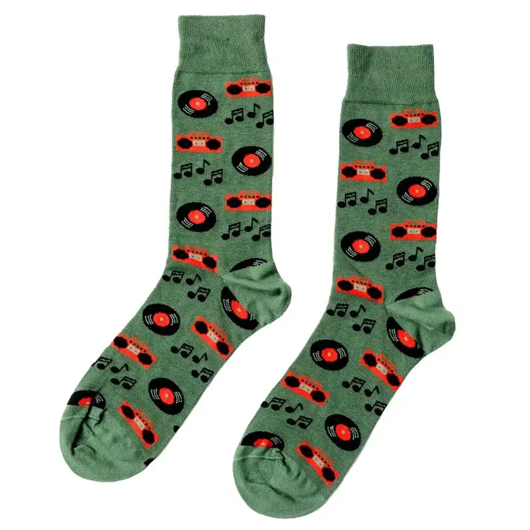 Yellow Owl Workshop Chaussettes - Disques et Vinyles