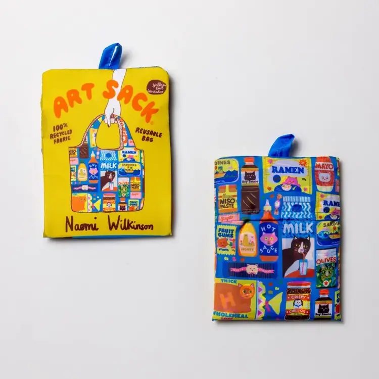 Yellow Owl Workshop Sac réutilisable - Nourriture chats