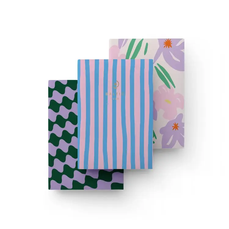 Baltic Club Trio de carnets de poche - Boska