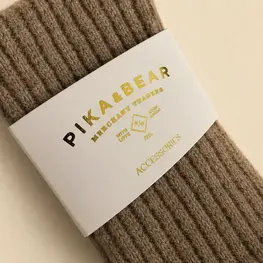 Pika & Bear Chaussette - Fannois - Latte