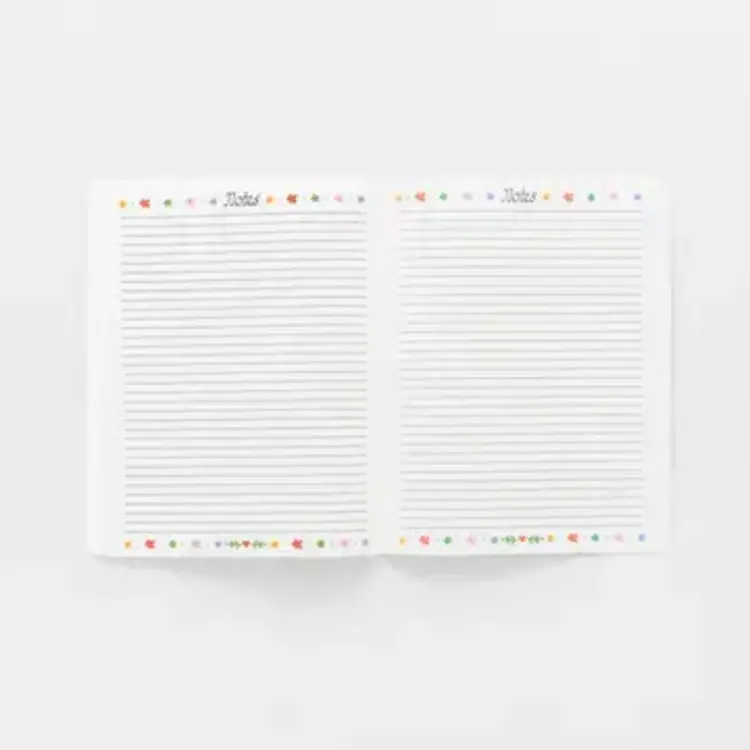 Ban.do Agenda mensuel 2027 - 12 mois - motif floral scandinave rouge