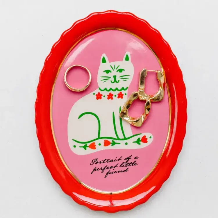 Ban.do Assiette à bibelots - Chat