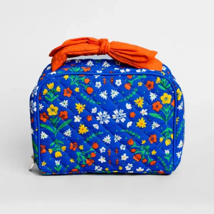 Ban.do Trousse de toilette - motif floral scandinave bleu