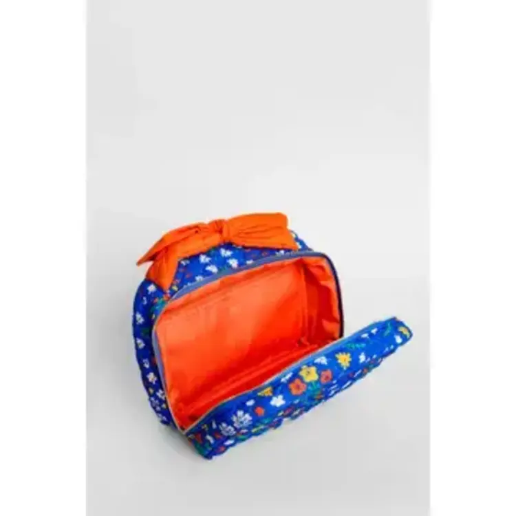 Ban.do Trousse de toilette - motif floral scandinave bleu
