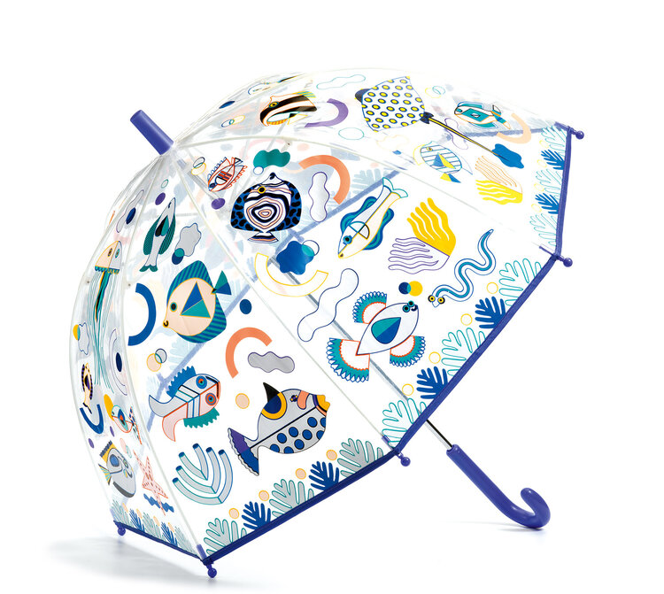 Djeco Parapluie aux couleurs changeantes - Poissons