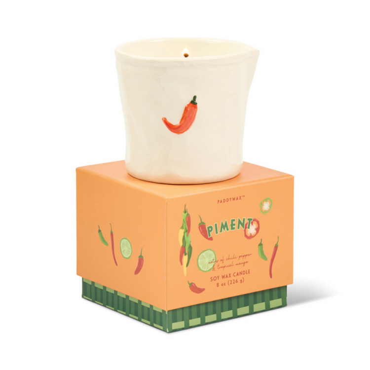 Paddywax Bougie 8oz - Piment & mangue