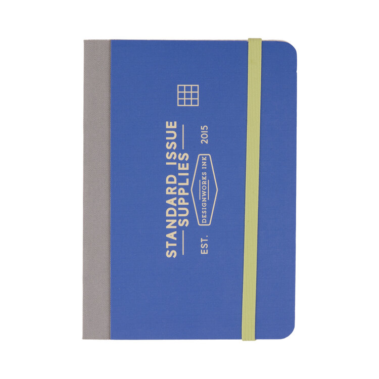 Designworks Ink Journal de poche - Colbalt & citron
