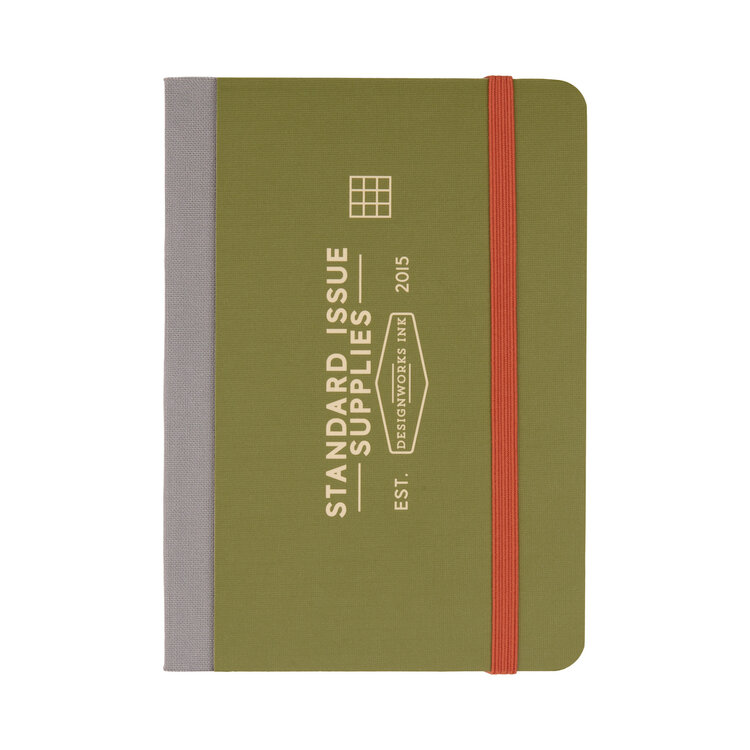 Designworks Ink Journal de poche - Vert & chili