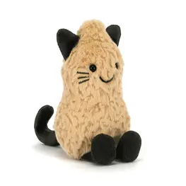 Jellycat Peluche - Amuseables cacahuète - Costume de chat