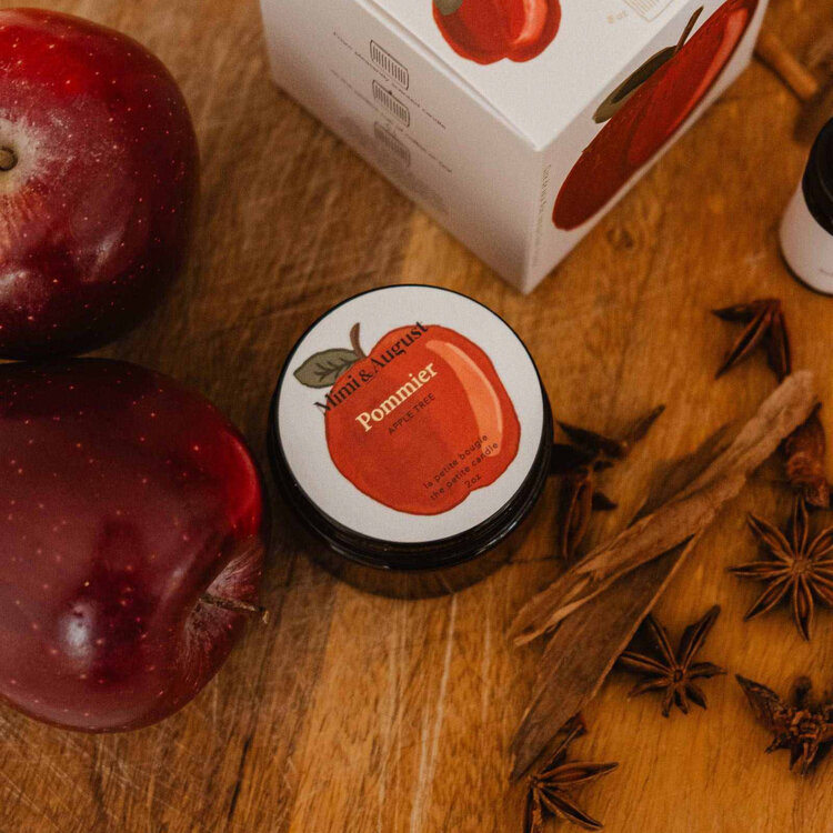 Mimi & August Bougie - Pommier 2 oz