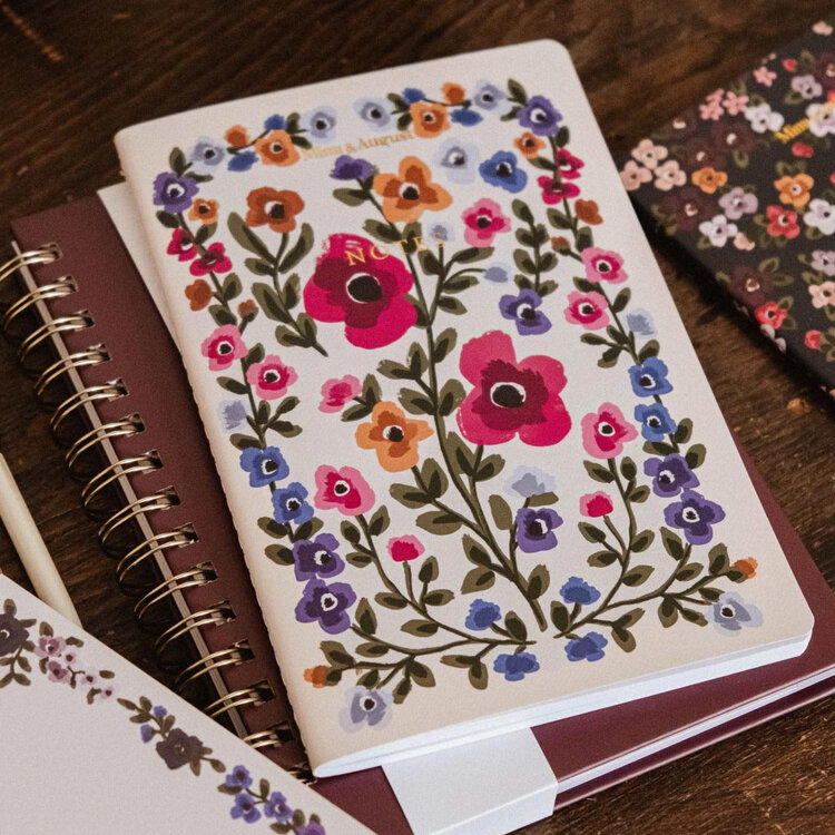 Mimi & August Carnet de notes - Bouquet
