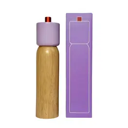 Maegen Moulin à sel et poivre - Lilas & Rouge - Grand