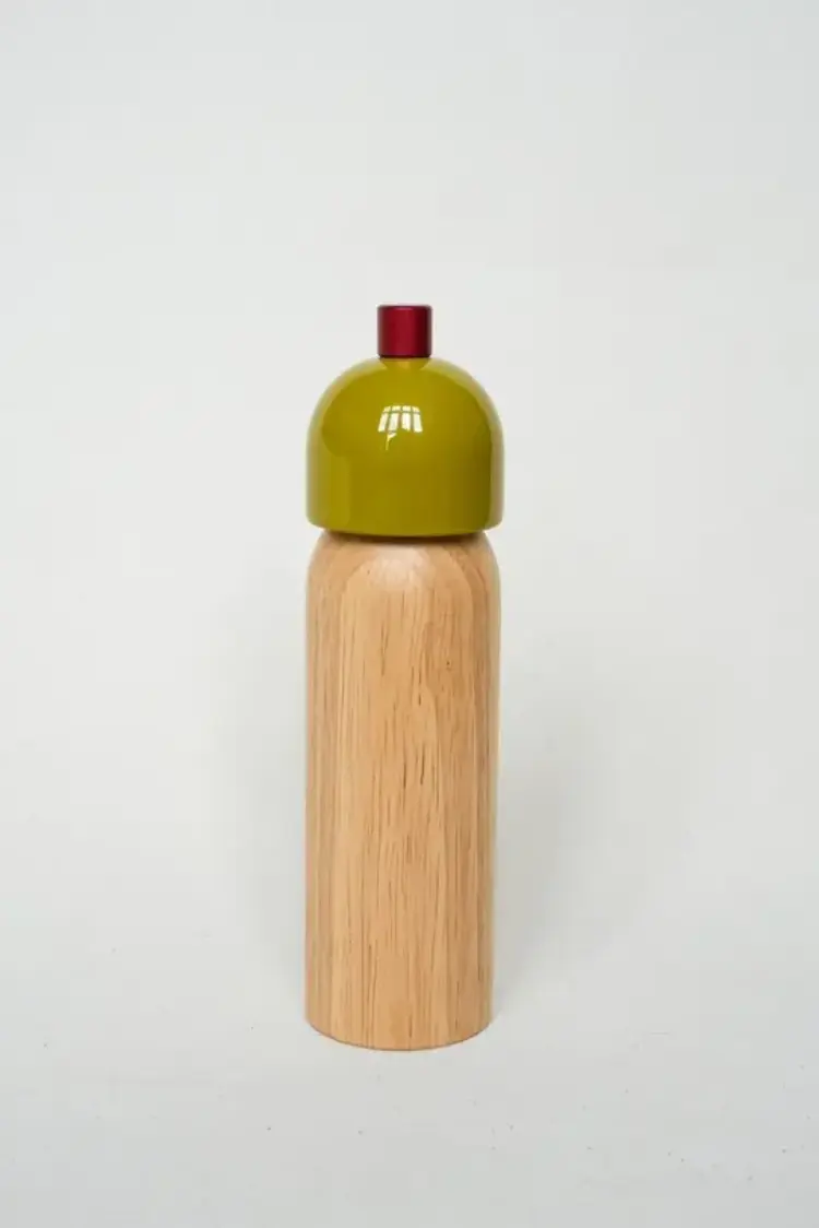 Maegen Moulin à sel et poivre - Olive & Rouge - Moyen