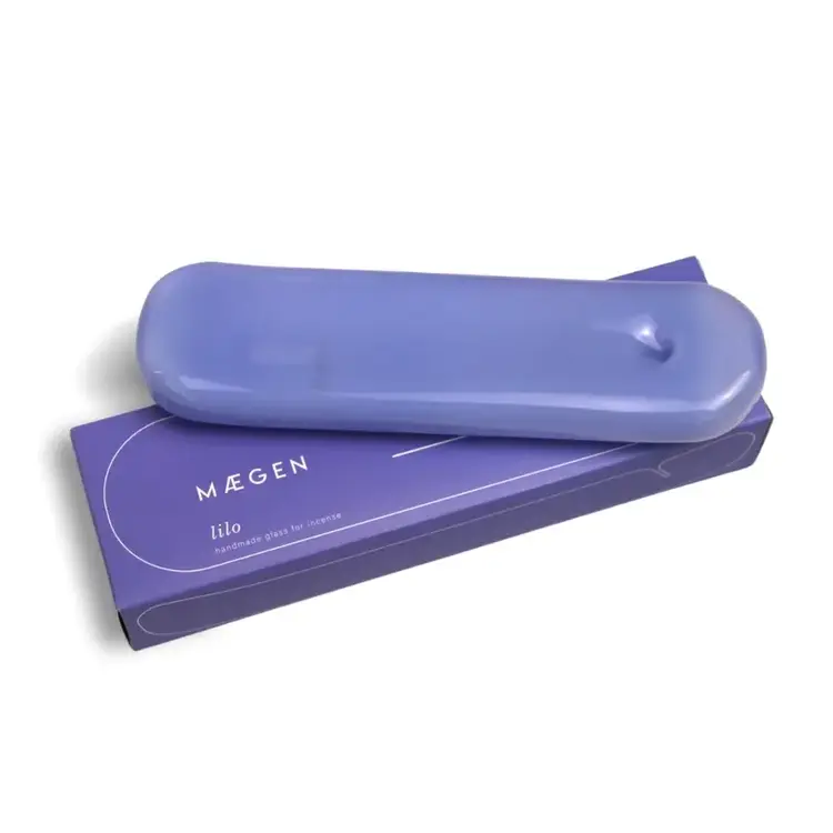 Maegen Porte-encens Lilo - Milky blue