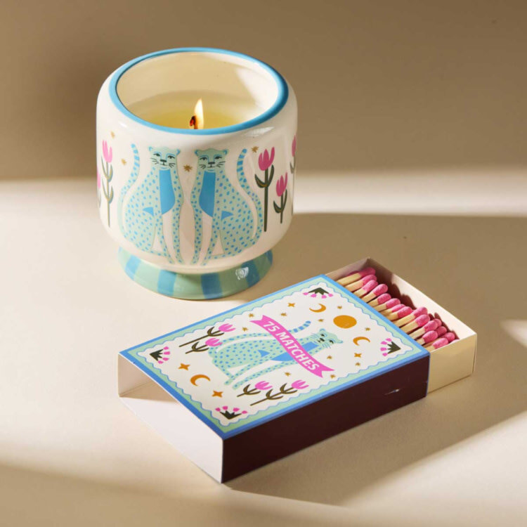 Paddywax Boîte d'allumettes - Guépard