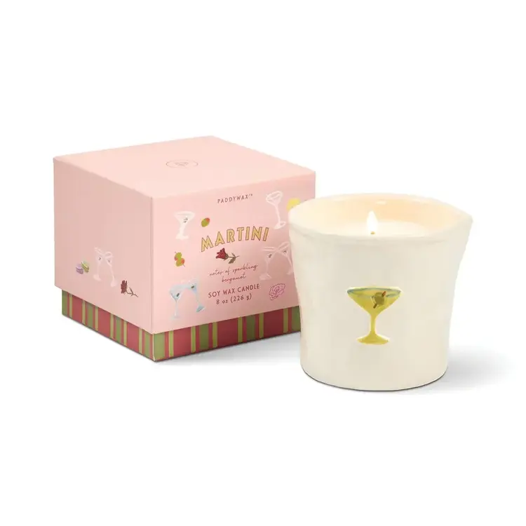 Paddywax Bougie 8oz - Martini