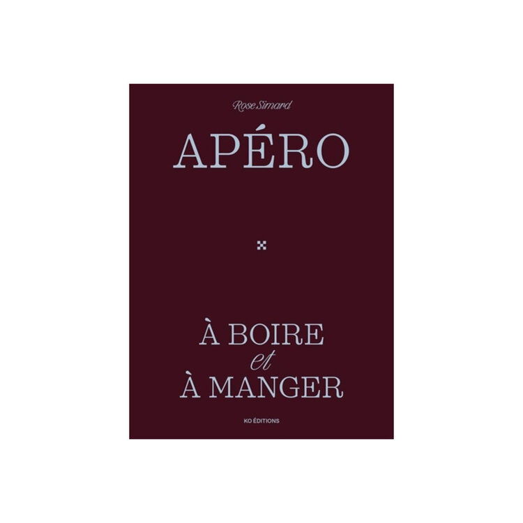 KO Éditions Livre - Apéro -  À boire et à manger