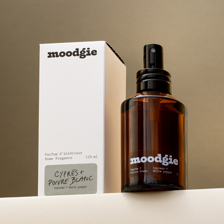 moodgie Parfum d'intérieur - Cyprès + Poivre blanc