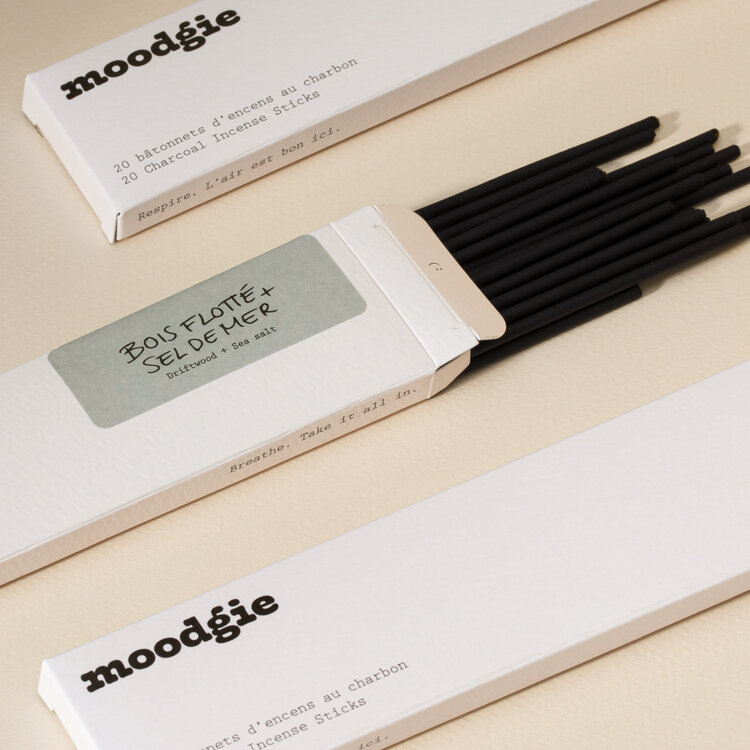 moodgie Encens - Bois flotté + Sel de mer