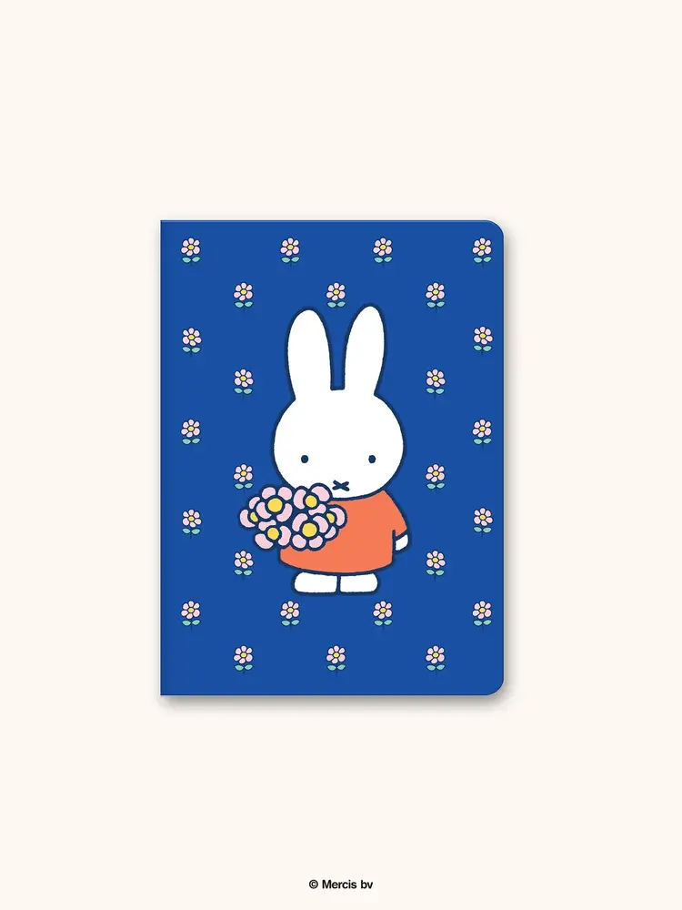 Studio Oh! Carnet à couverture rigide Miffy Dreamy Petals