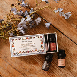 Mimi & August Coffret découverte d'huiles à diffuser - Champignon