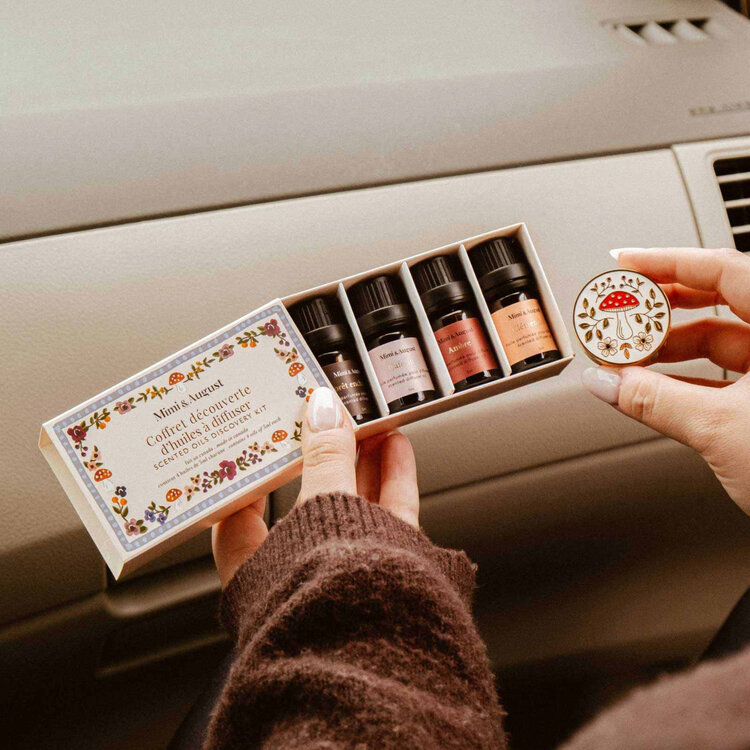 Mimi & August Coffret découverte d'huiles à diffuser - Champignon