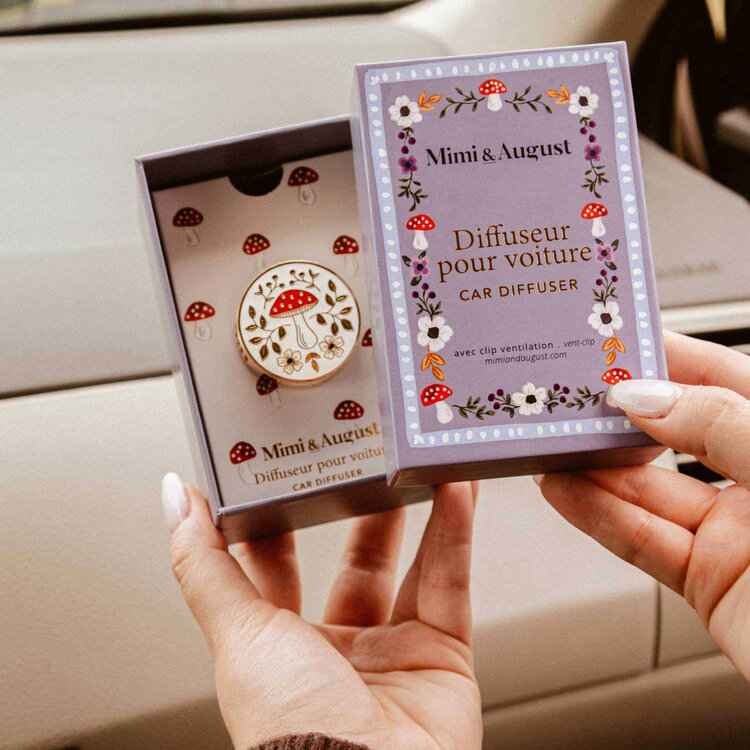 Mimi & August Diffuseur pour voiture - Champignon