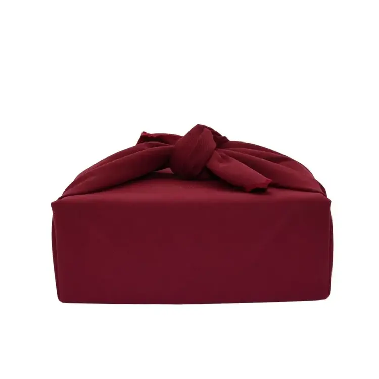Next Chance Emballage cadeau réutilisable - Furoshiki - Bourgogne - Moyen