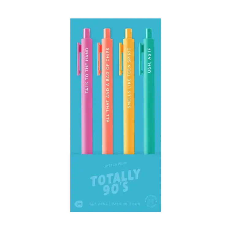 Talking out of turn Ensemble de stylo Jotter - Totally 90's