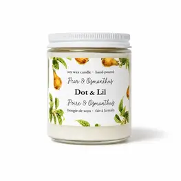Dot & Lil Bougie - Poire & Osmanthus