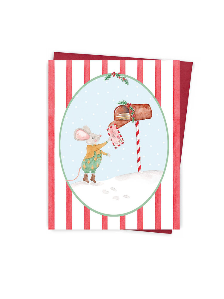 Hobeika Art Carte de Noël - Lettre au père Noël