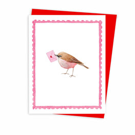 Hobeika Art Carte de souhaits - Le messager