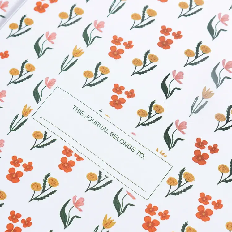 Three Potato Four Journal brodé - Floral
