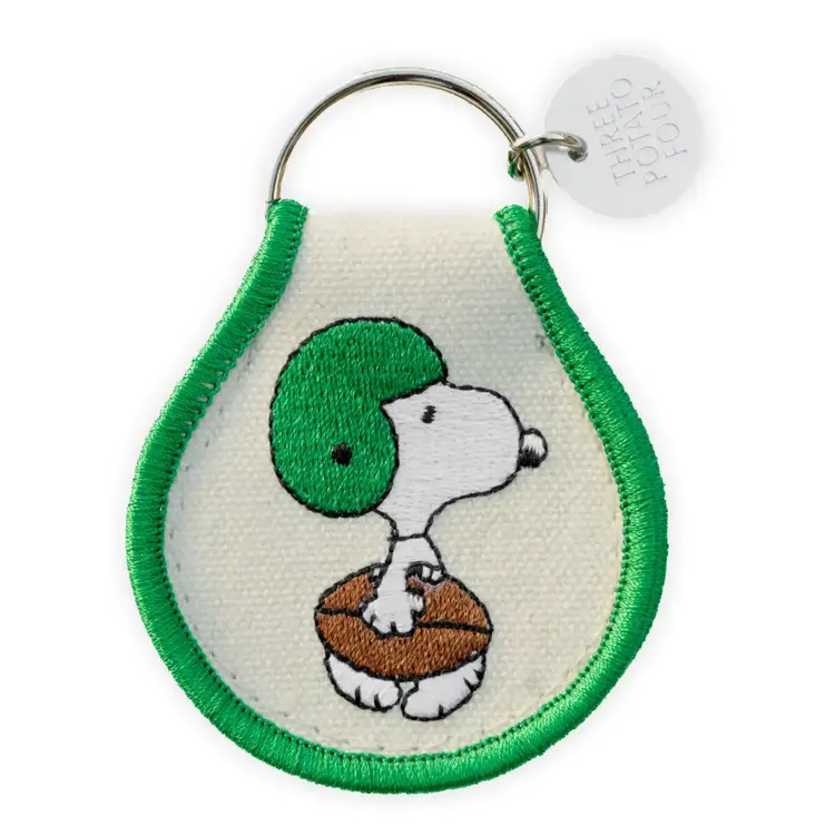 Three Potato Four Porte-clés - Snoopy football