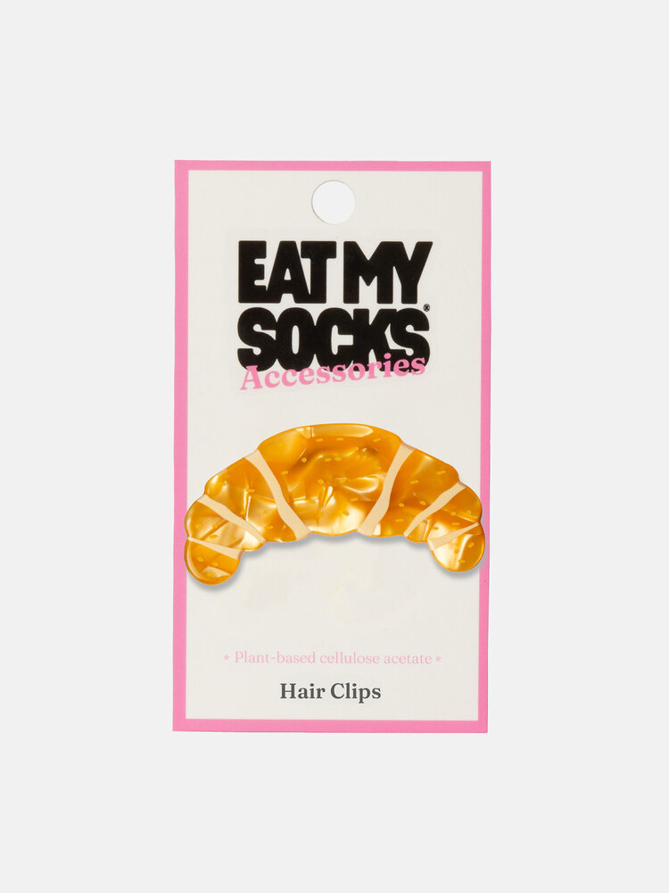 Eat my socks Pince à cheveux  - Croissant