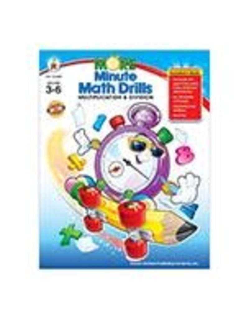 More Minute Math Drills: Multiplication & Division  Grades 3–6