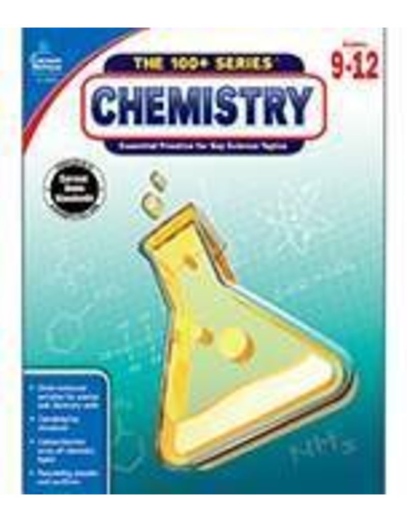 The 100+ Series™:  Chemistry Workbook Grade 9-12 (Paperback)