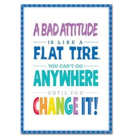 A Bad Attitude Is... Inspire U Poster