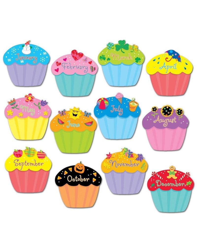 Cupcakes 6" Designer Cut-Outs