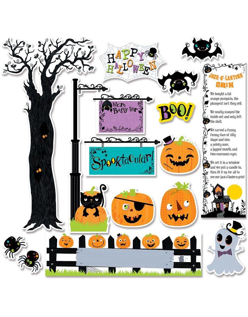 Happy Halloween Mini Bulletin Board Set