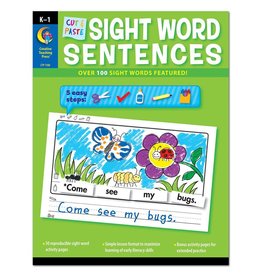 *Cut & Paste Sight Word Sentences
