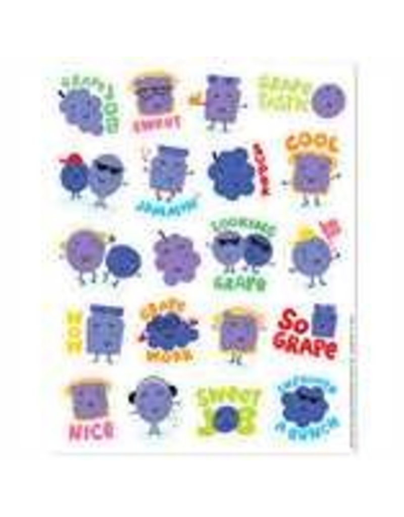 Grape Scented Stickers