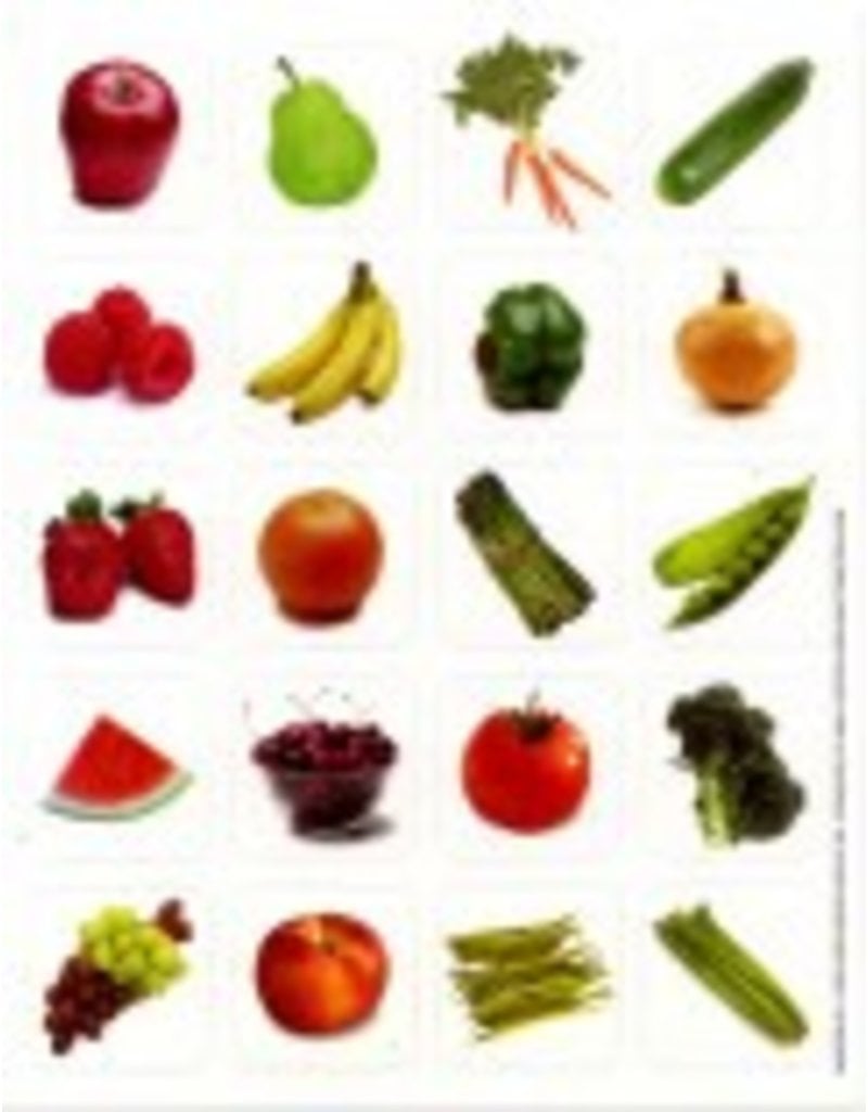 Fruits & Vegetables (photos) Stickers